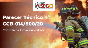 controle de fumaça em átrios