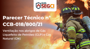 ventilação nos abrigos de Gás Liquefeito de Petróleo