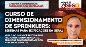 Curso de dimensionamento de sprinklers