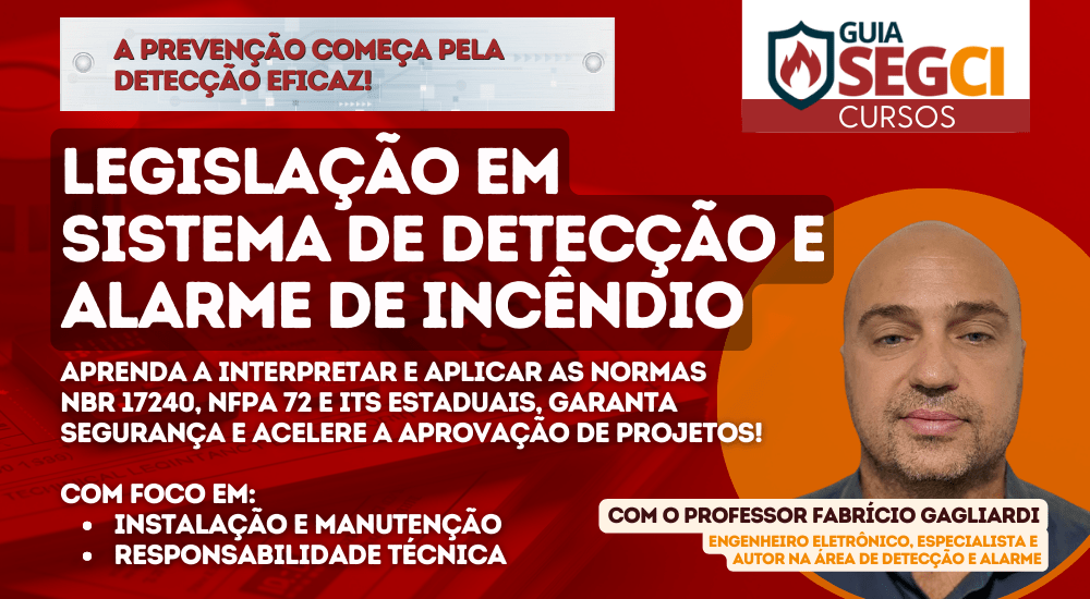 Curso de Detecção e Alarme de Incêndio
