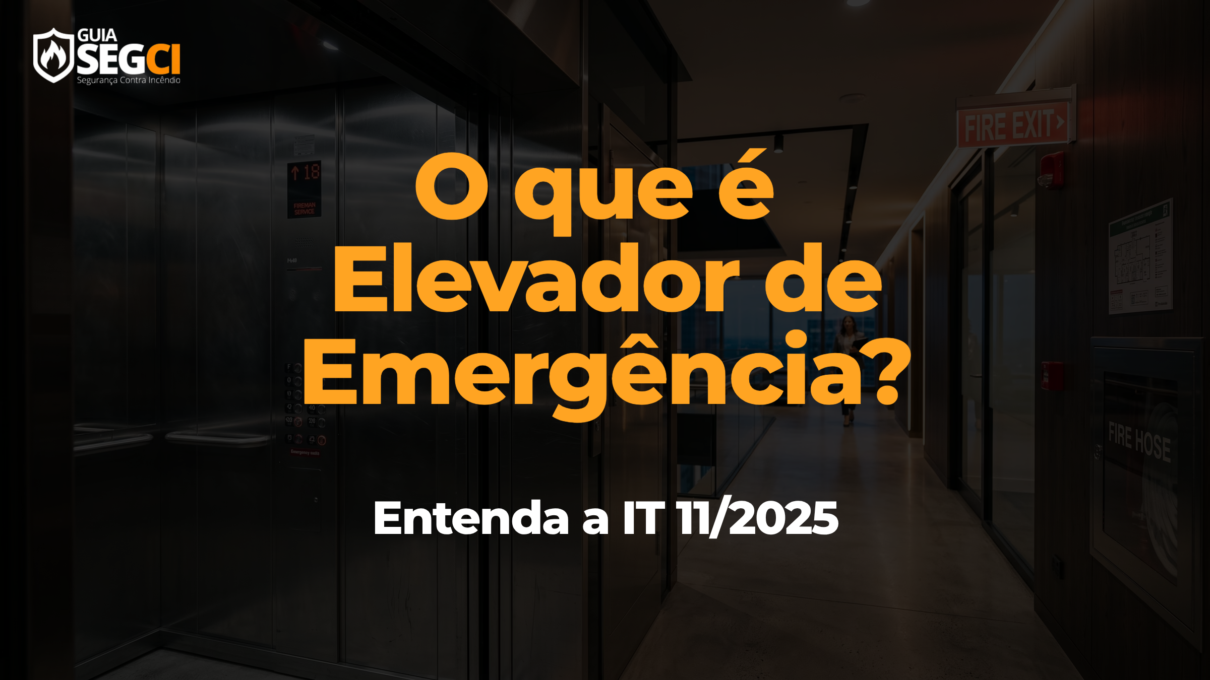 elevador de emergência