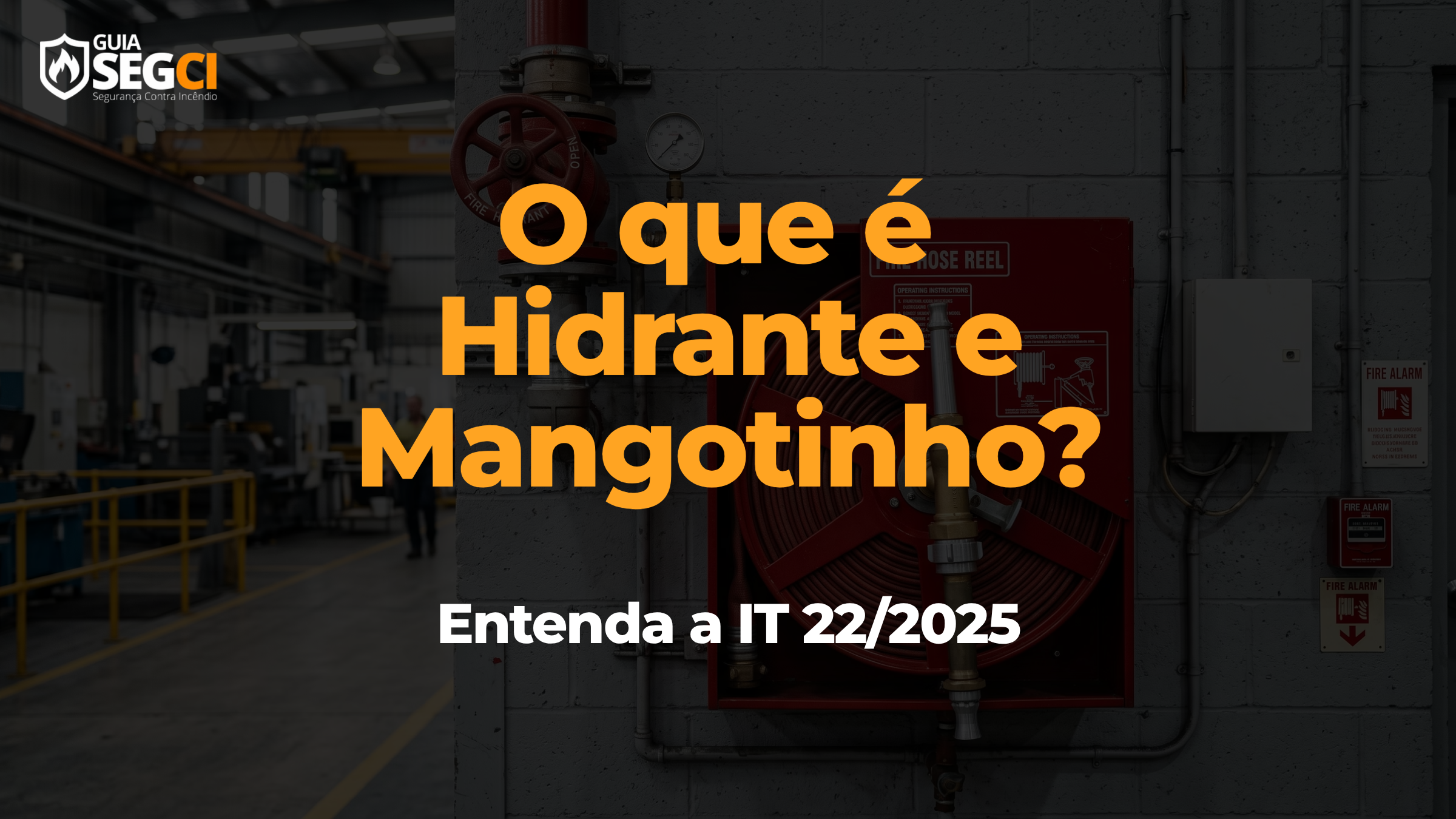 hidrantes e mangotinhos