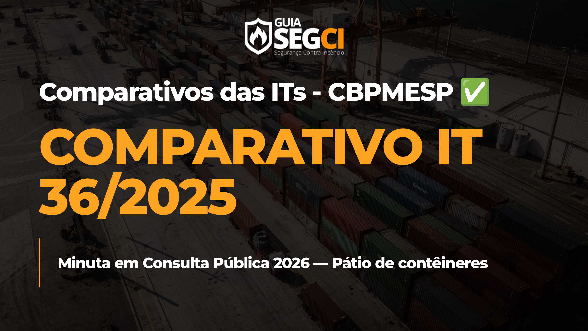 Comparativo IT 36/2025 × minuta IT 36/2026
