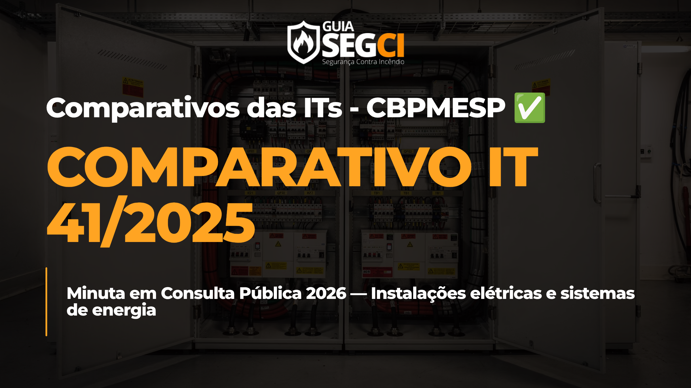 Comparativo IT 41/2025 × minuta IT 41/2026